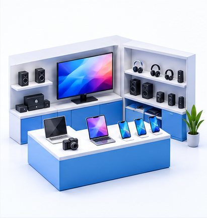 Electronics store billing